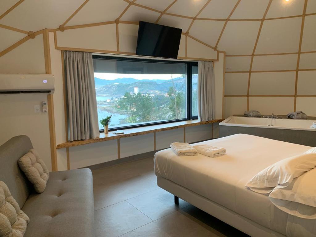 מלון באיונה Glamping Do Mar מראה חיצוני תמונה