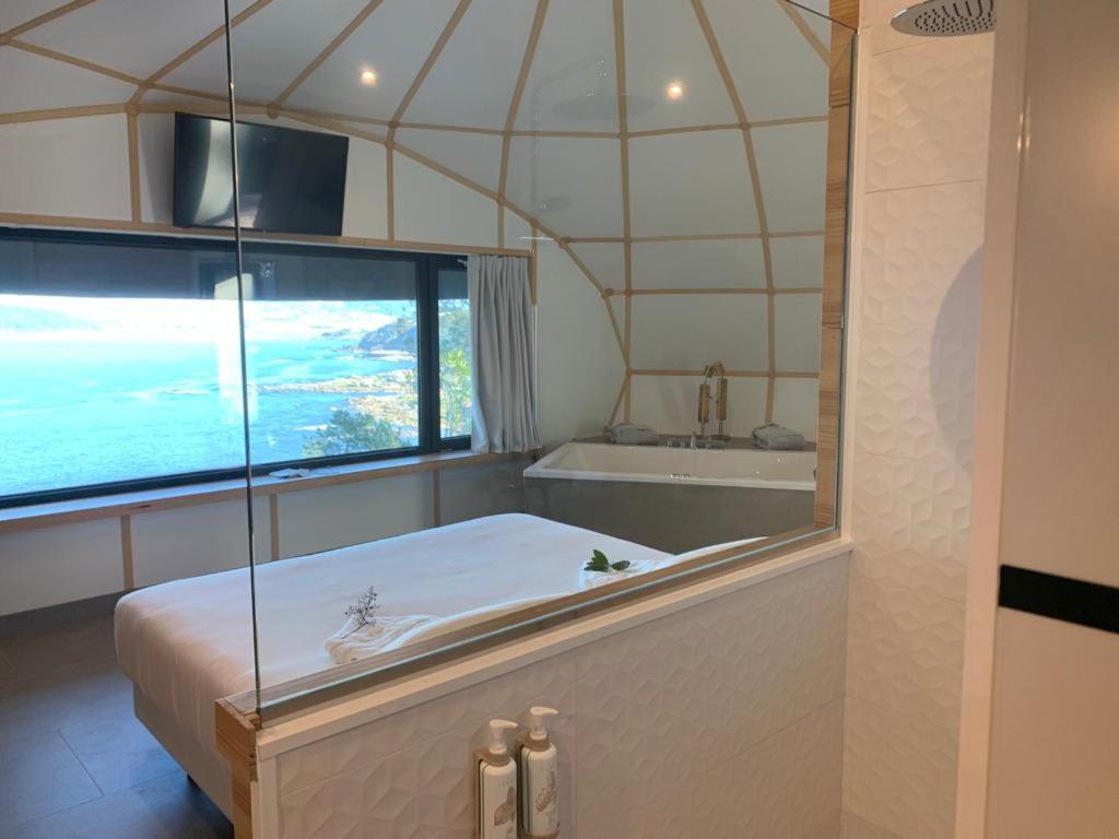 מלון באיונה Glamping Do Mar מראה חיצוני תמונה